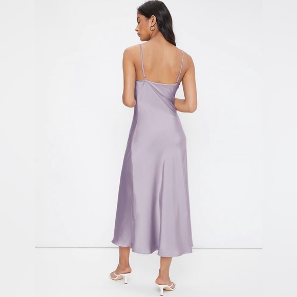 Satin bridesmaids dress - Picture 2 of 3